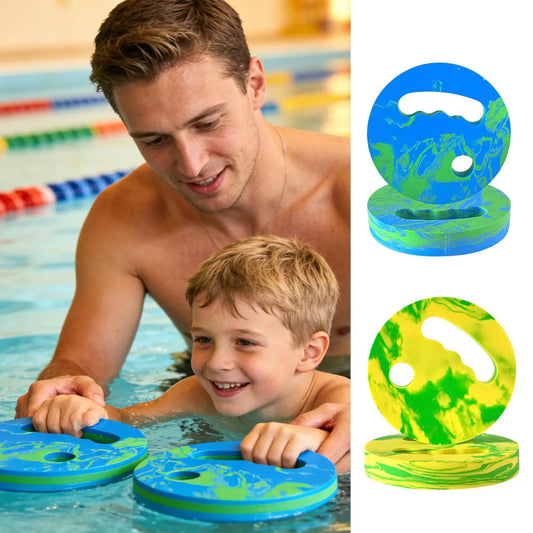 Swim Hand Paddles 2Pcs – Water Exercise Discs for Pool Training Swim Training Paddles Oasis Select