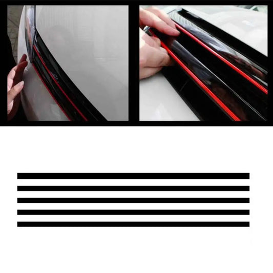 VW Golf 6 7 Tiguan Reflective Front Grille Trim Strip Sticker Car Trim Sticker Oasis Select