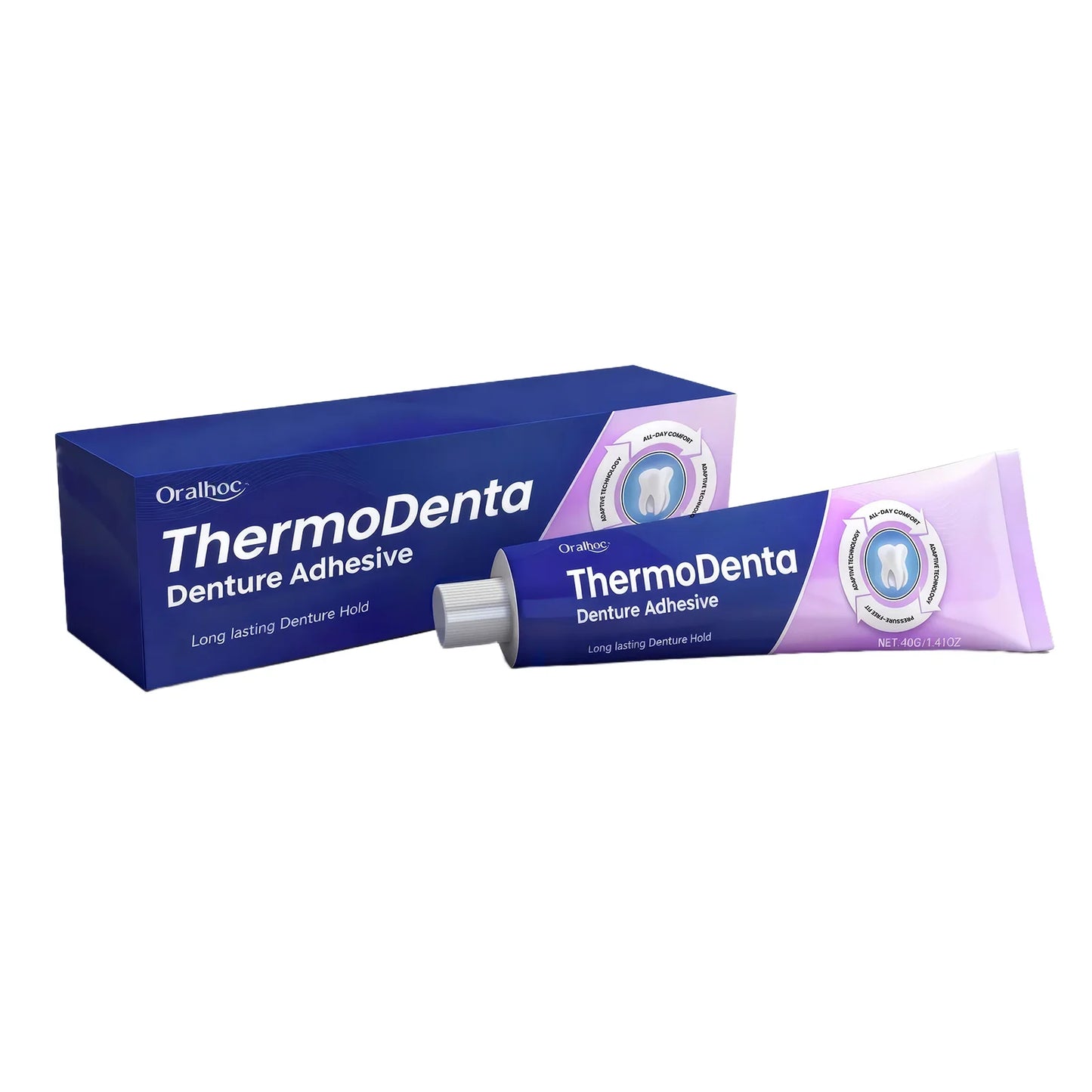 Denture Adhesive Cream – Secure, Long-Lasting Hold | Upper & Lower
