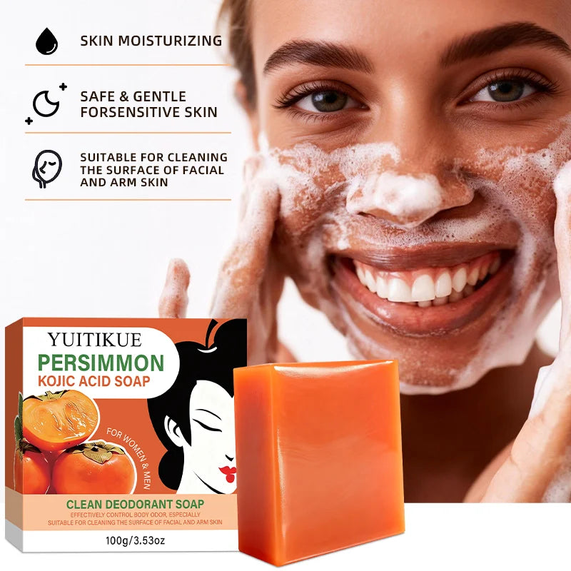 YUITIKUE Kojic Acid & Persimmon Deodorant Soap – 100g