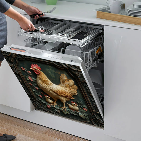 Household dishwasher magnetic patch kitchen and refrigerator magnetic patch Peaceful Pleasures Health and Wellness