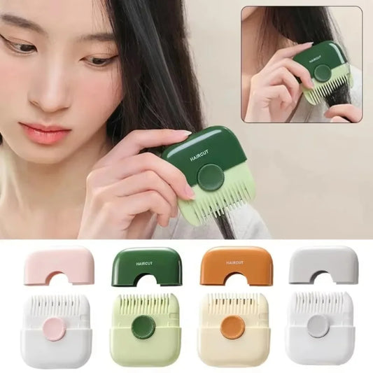 2 in 1 Baby Hair Cutting and Hairdressing Comb Manual Hair Trimmer for Baby Adult Double Edge Hair Razor Comb Portable Combs Peaceful Pleasures Health and Wellness