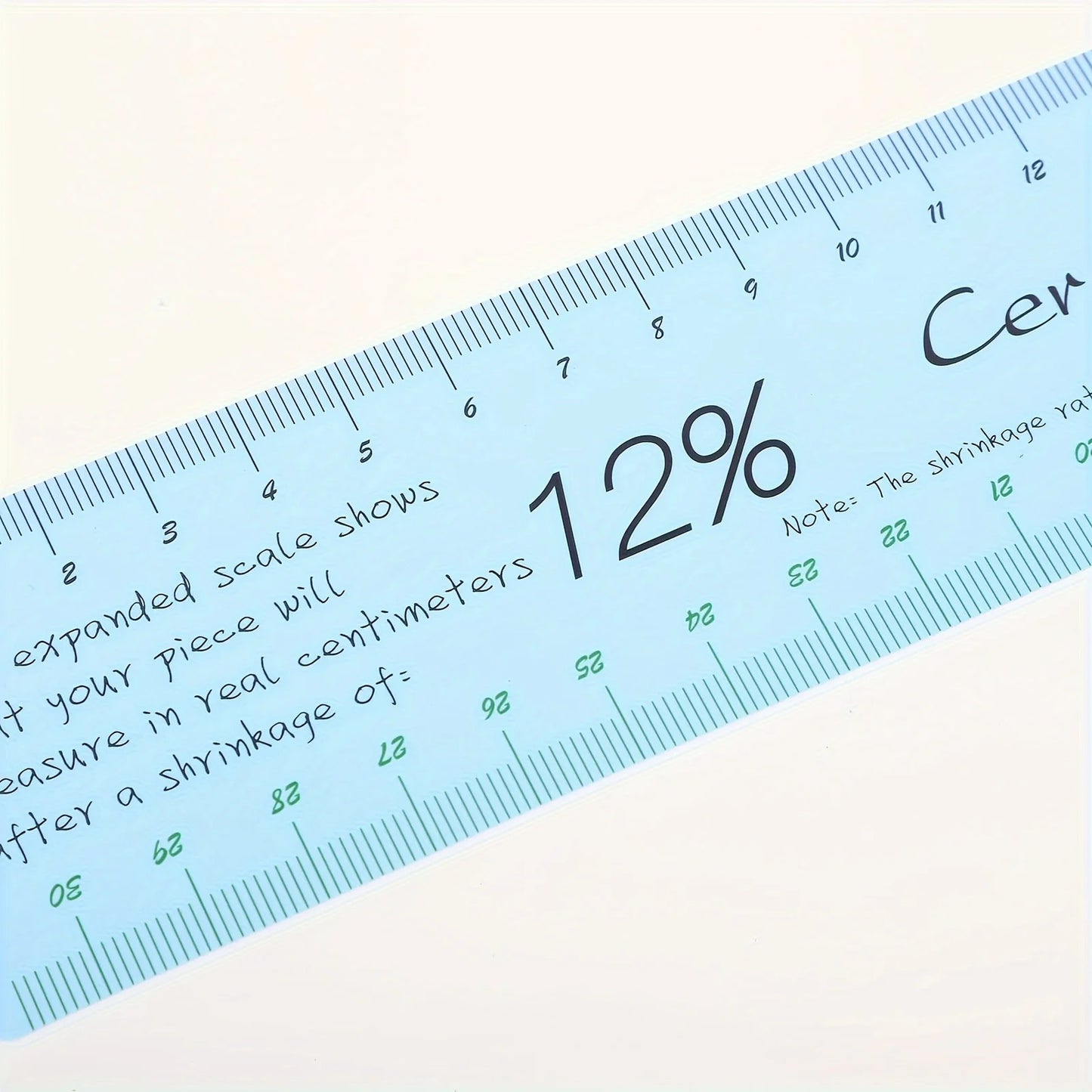 2-Piece Pottery Clay Measuring Ruler Set – Ceramic Sculpting Tools Pottery Measuring Rulers Peaceful Pleasures Health and Wellness