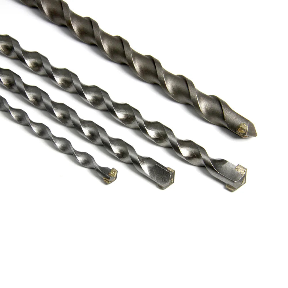 Long Masonry Concrete Impact Drill Bit Triangle Shank 6- Alloy T-wist