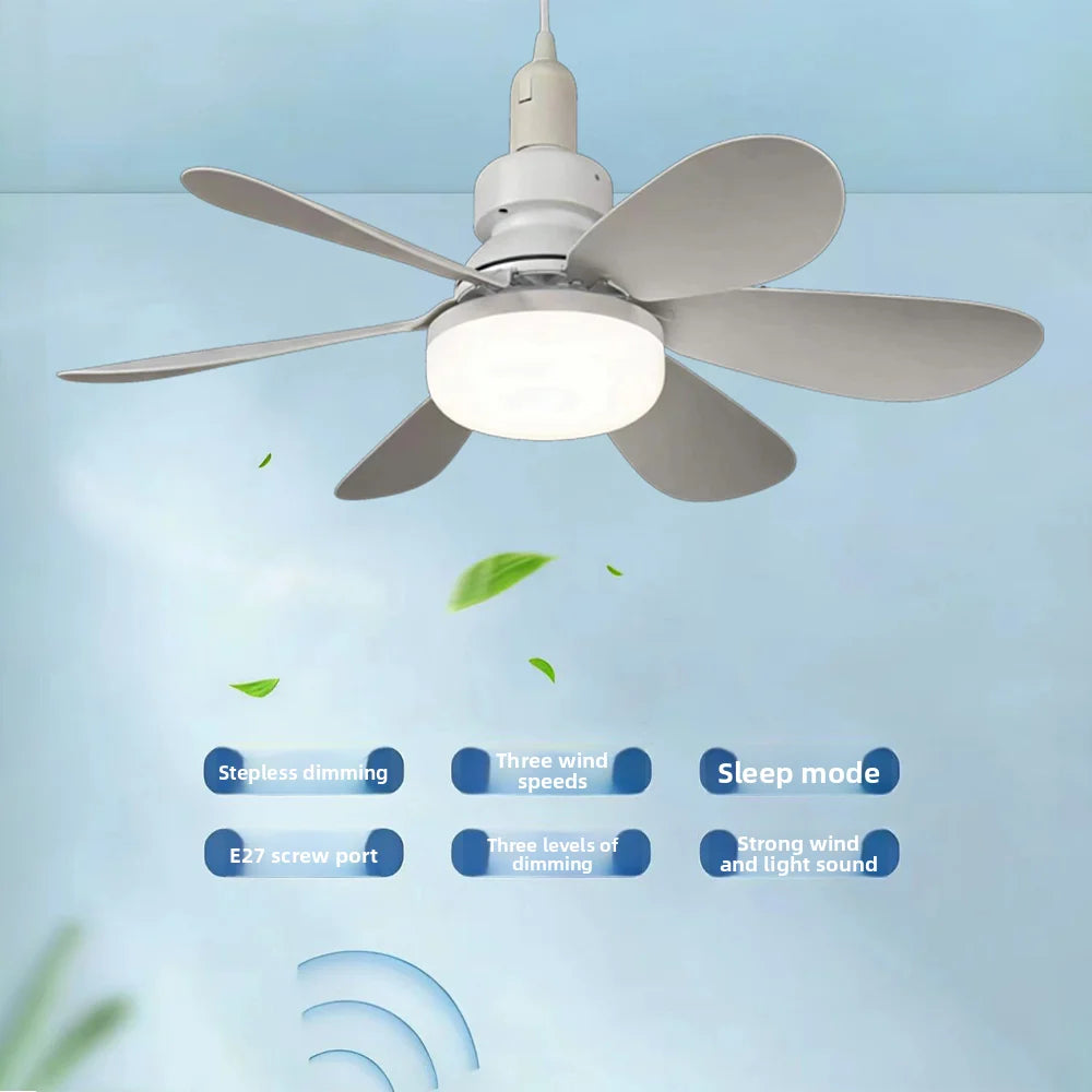 30W/40W LED Ceiling Fan Light, E27 Socket, with Remote Dimming, a summer essential, ideal for living rooms, home offices, and ev Peaceful Pleasures Health and Wellness