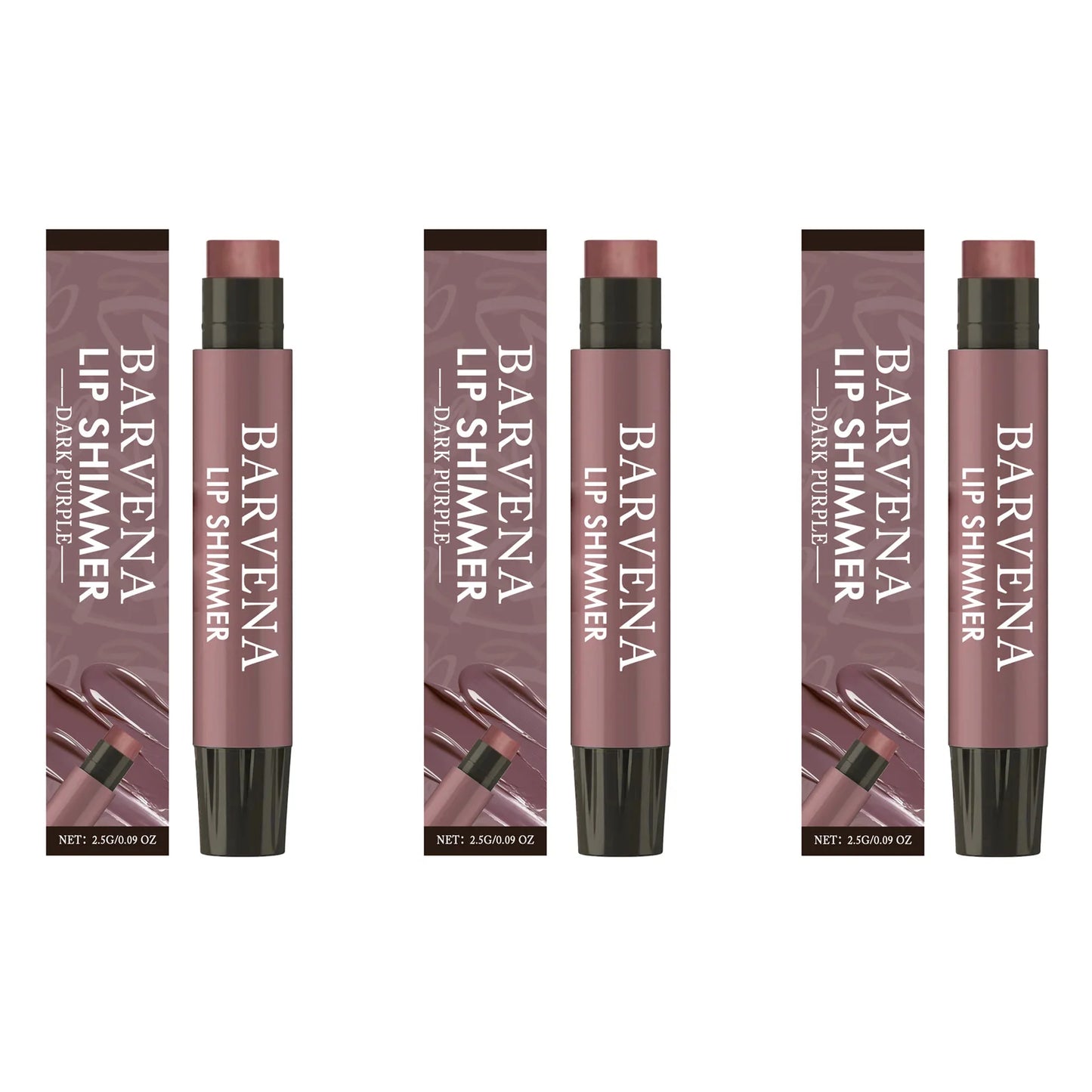 Dark Purple Tinted Lip Balm Stick | Shimmer & Hydration
