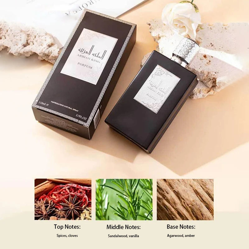 Dubai Arabia Luxury Perfume For Women Fresh Elegant Jasmine Gardenia Agarwood Sandalwood Scent Long-lasting Fragrance Perfume Peaceful Pleasures Health and Wellness