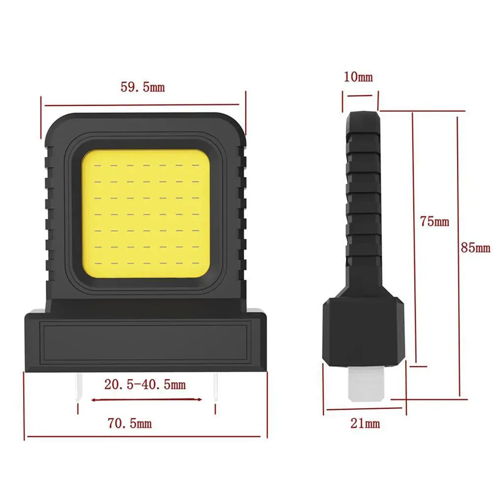 14W Portable LED Work Light | IP67 | 20V–21V Battery Powered