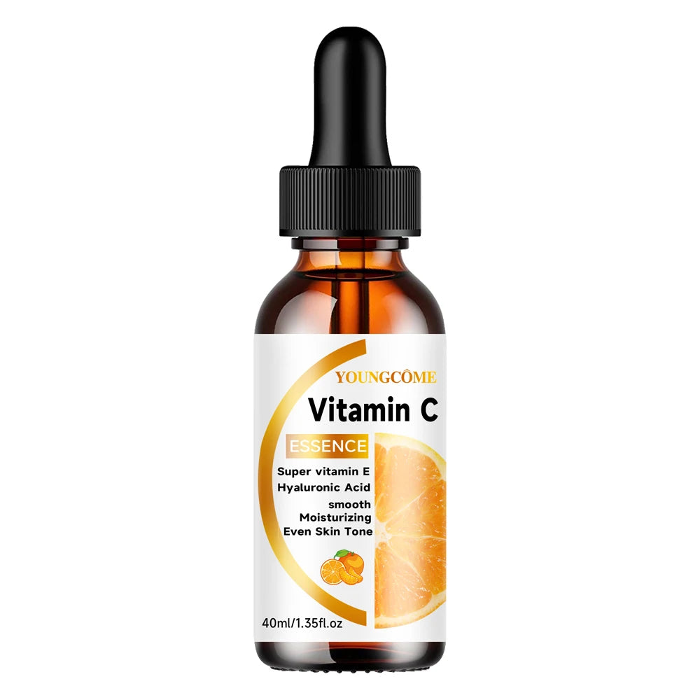Vitamin C Facial Essence Contains Hyaluronic Acid Dark Spot Remover Moisturizing Repair Anti-aging Essence Facial Skin Care 30ml Peaceful Pleasures Health and Wellness 40ml