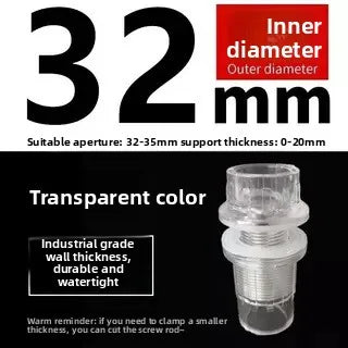 Acrylic Pipe Fittings – Elbow, Tee & End Cap | Fish Tank