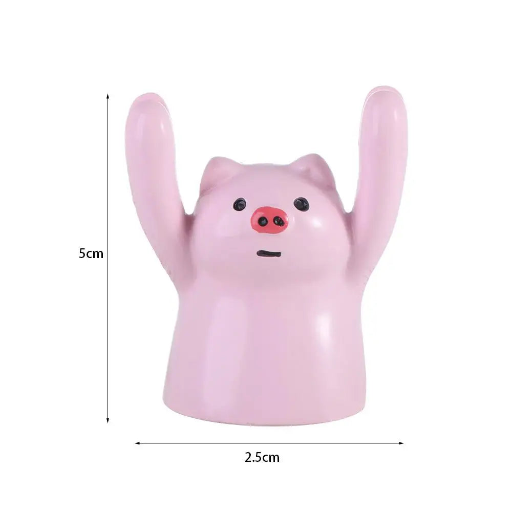 Kawaii Messege Desktop Memo Clip Holder Resin Panda Hand Raising Card Clip Picture Display Stand Photo Stander Clip Rome Peaceful Pleasures Health and Wellness