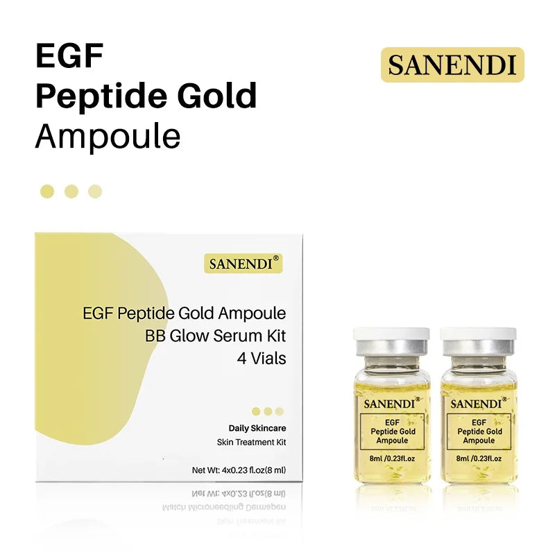 SANENDI Salmon DNA Gold BB Glow Kit 4PCS Ampoule | K-Beauty