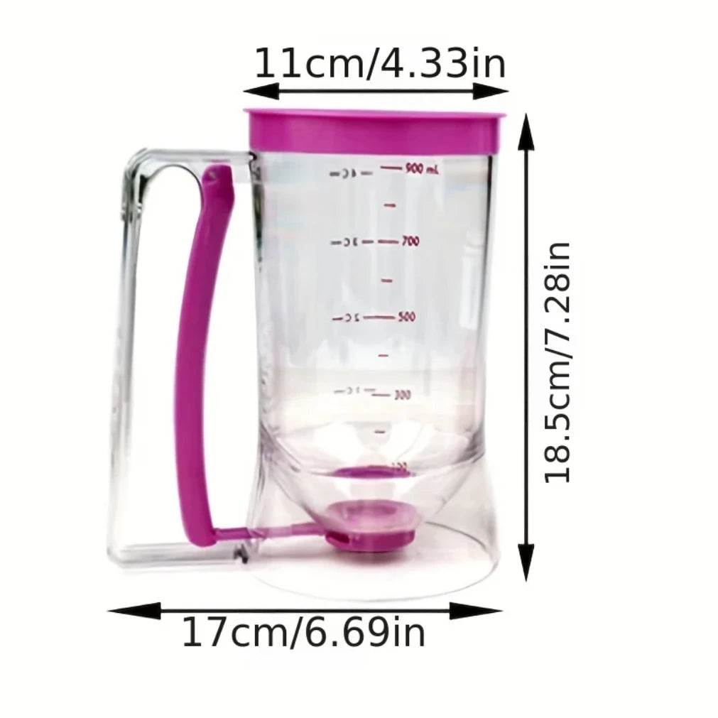 900ml Batter Dispenser – Pancakes, Cupcakes & Waffles