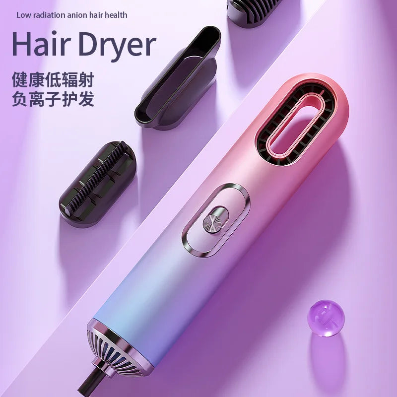 Factory Cheap Price Negative Ion Hair Dryer Brush 3 in 1 Portable Hot Air Comb Dryer Blow Dryer Brush Set Peaceful Pleasures Health and Wellness