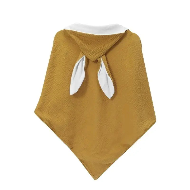 Hooded Baby Bath Towel Wrap | Soft Cotton Rabbit Ears Blanket