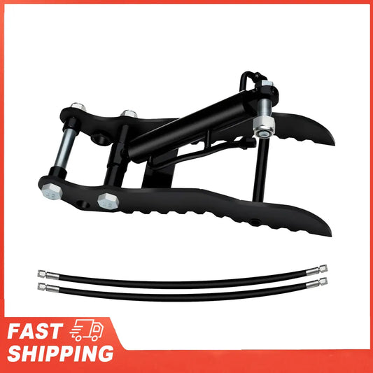 Excavator Hydraulic Thumb Clip Mn Steel Mini Single Hole M14 Hose Peaceful Pleasures Health and Wellness