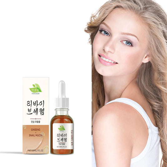 Ginseng & Snail Mucin Essence – Hydrating Face Serum Face Serum Essence Peaceful Pleasures Health and Wellness