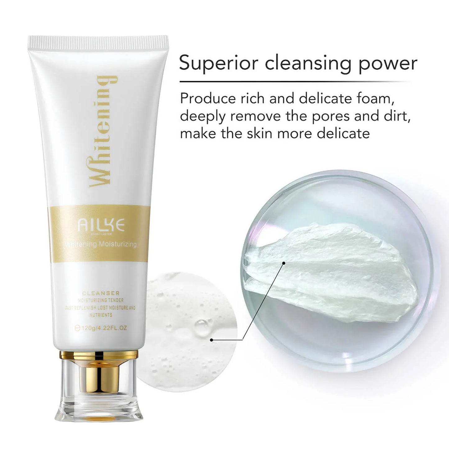 AILKE Rose Collagen Brightening 5-in-1 Face Cream Set