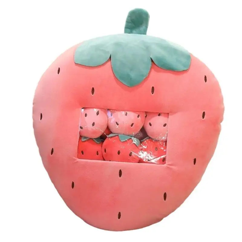 Stuffed Fruit Plush Toy | Strawberry Carrot Kids Gift Set