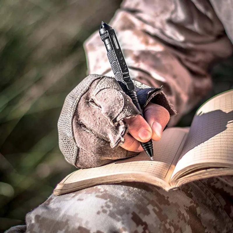 Outdoor Self-defense B2 Tungsten Steel Head Tactical Defense Pen Replace The Ink Cartridge for Outdoor Window-breaking Survival Peaceful Pleasures Health and Wellness