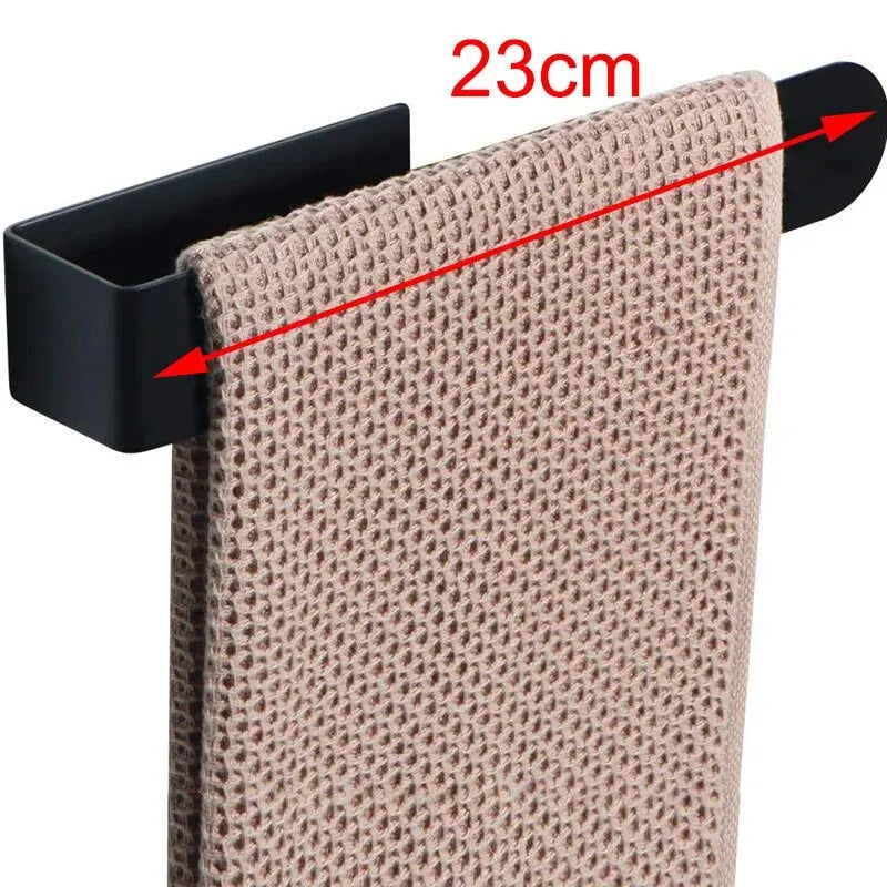 No-Drill Self-Adhesive Towel Rack | 304 Stainless Steel Bar
