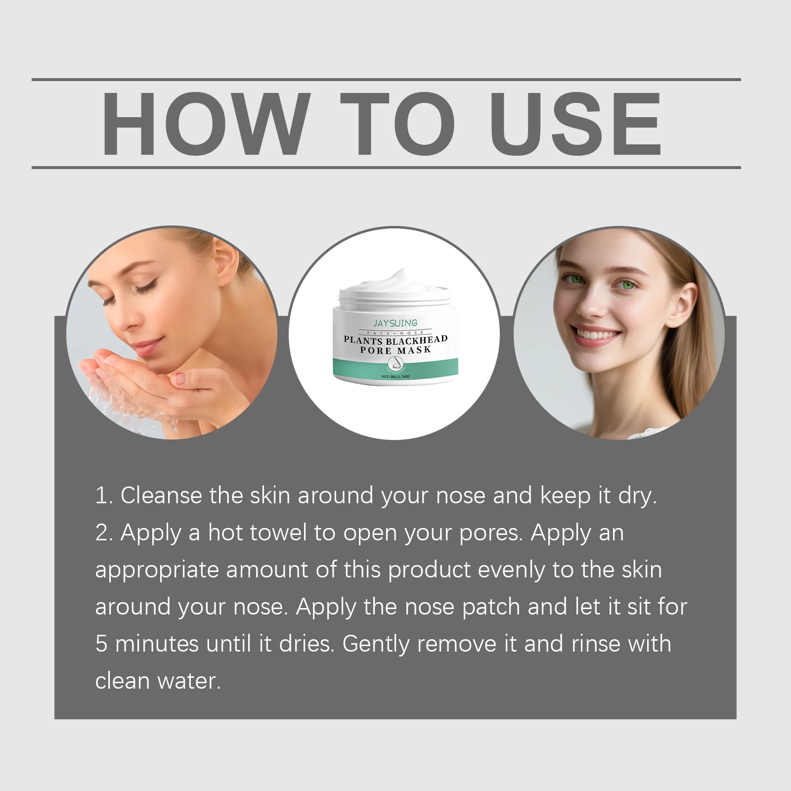 Salicylic Acid Nose Strips for Deep Pore Cleaning Peaceful Pleasures Health and Wellness