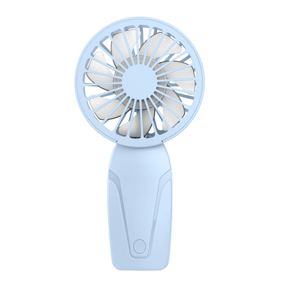 USB Rechargeable Mini Personal Fan – 3-Speed Compact Cooler Peaceful Pleasures Health and Wellness