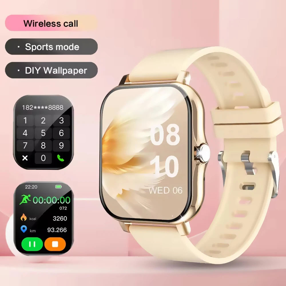 HW12 Smart Watch 1.83" Bluetooth Call Fitness Tracker | Android iOS