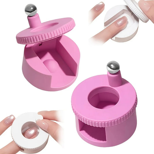 Rotating Cat Eye Nail Magnet Wide Light Glass Bead Effect Multifunctional Strong Automatic Nail Art Magnetic for Gel Nail Polish Peaceful Pleasures Health and Wellness
