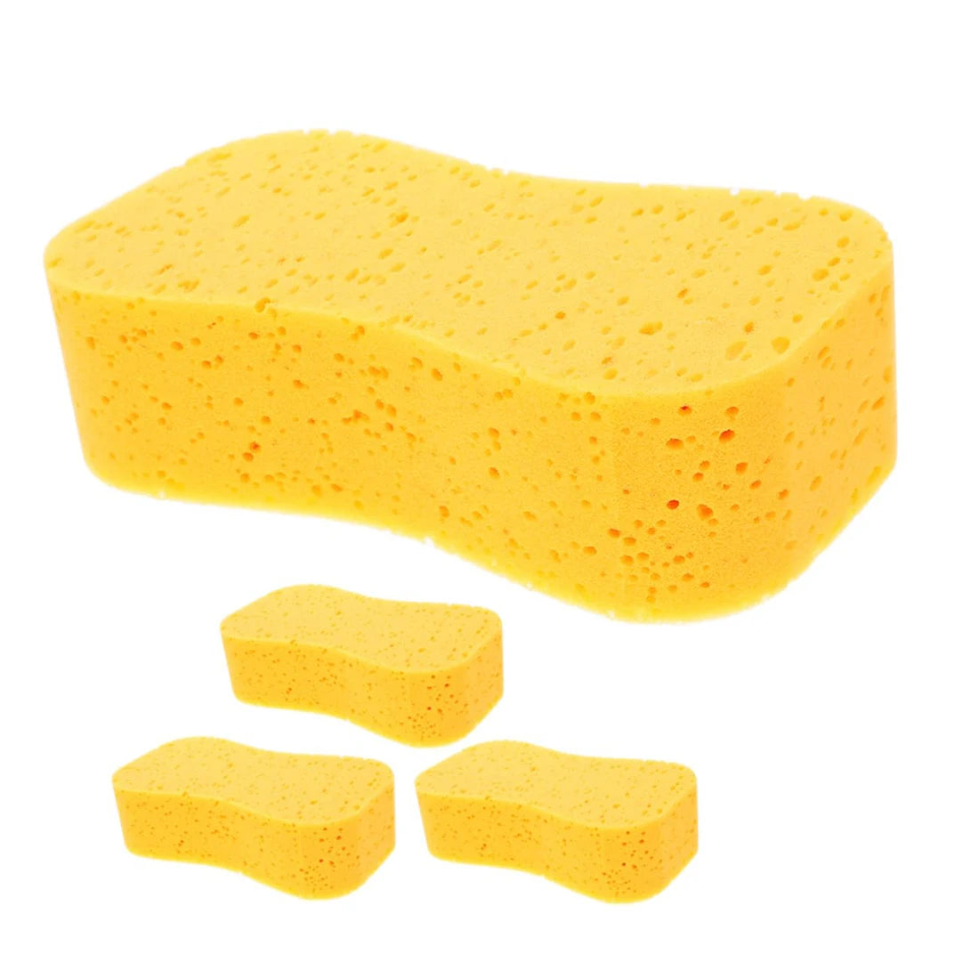 3-Pack Exfoliating Bath Sponges – Soft Shower Scrubber Set Bath & Body Peaceful Pleasures Health and Wellness