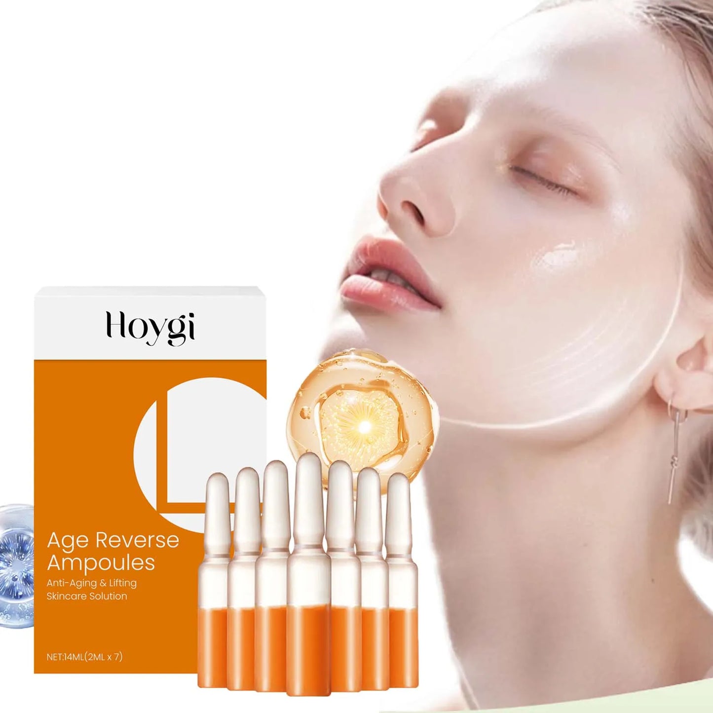 Astaxanthin Ampoule Serum – Anti-Aging, Brightening 7×2ml