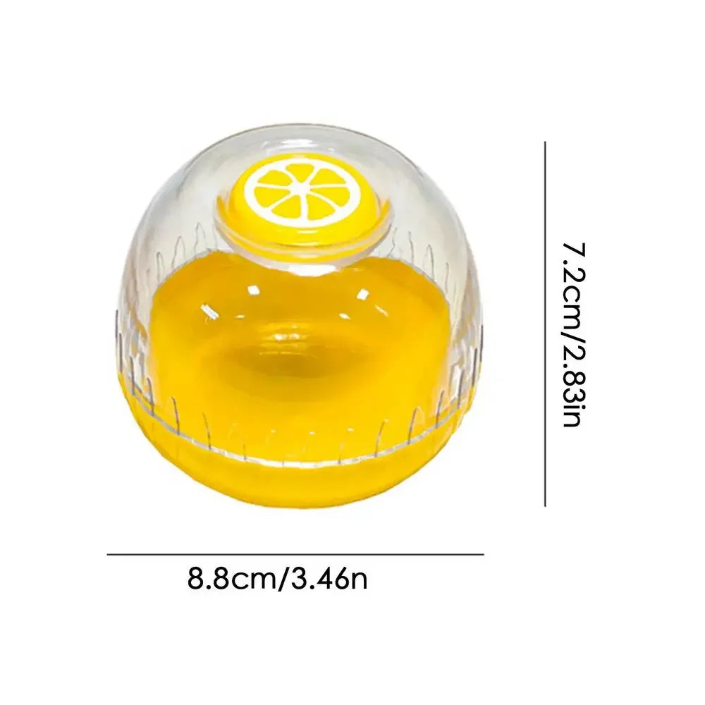 1/4 pcs Hot Sale Fruit Vegetable Fresh box Mini Food Preservation Refrigerator Storage box Vegetable Tray Vegetable Storage Box Peaceful Pleasures Health and Wellness yellow