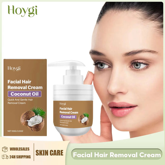 Face Hair Removal Cream Painless Not Stimulating Reduce Redness Soothing Growth Inhibitor Smoothing Body Armpit Depilatory Cream Peaceful Pleasures Health and Wellness