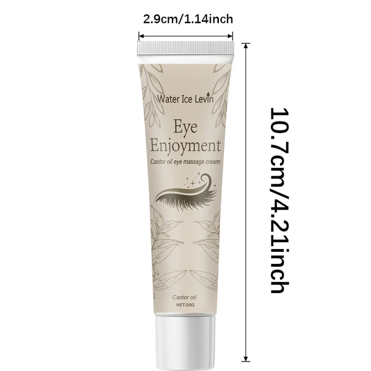 Water Ice Levin Castor Oil Eye Cream – Firm, Brighten & Smooth