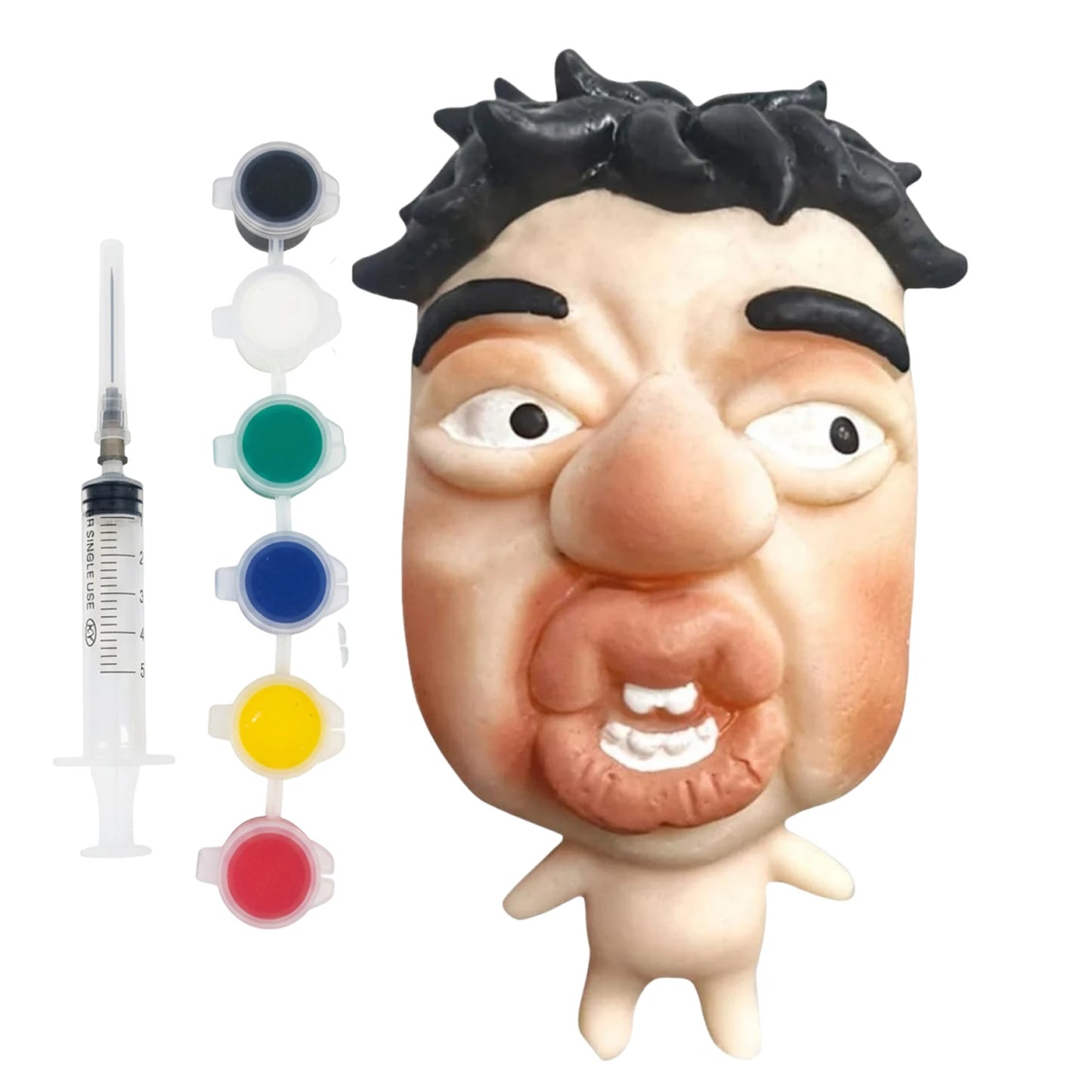 Refillable Pimple Silicone Squeeze Toy with Pigment Pimple Popper Toy Set for Adults Birthday Novelty Funny Gag Gift Peaceful Pleasures Health and Wellness champagne Style B
