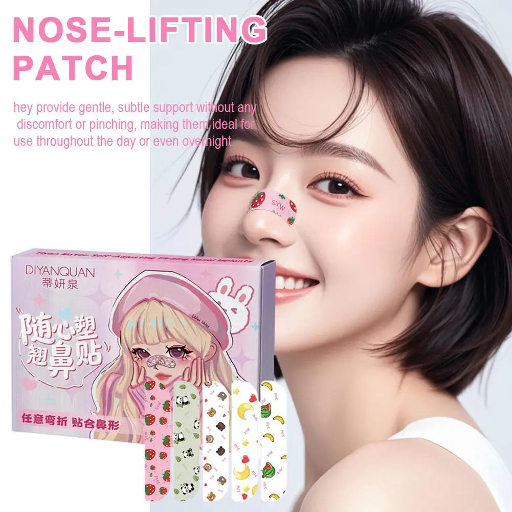 Flexible Nose Shaping Strips – Self-Adhesive Contour Patches for Daily Nose Contouring Peaceful Pleasures Health and Wellness