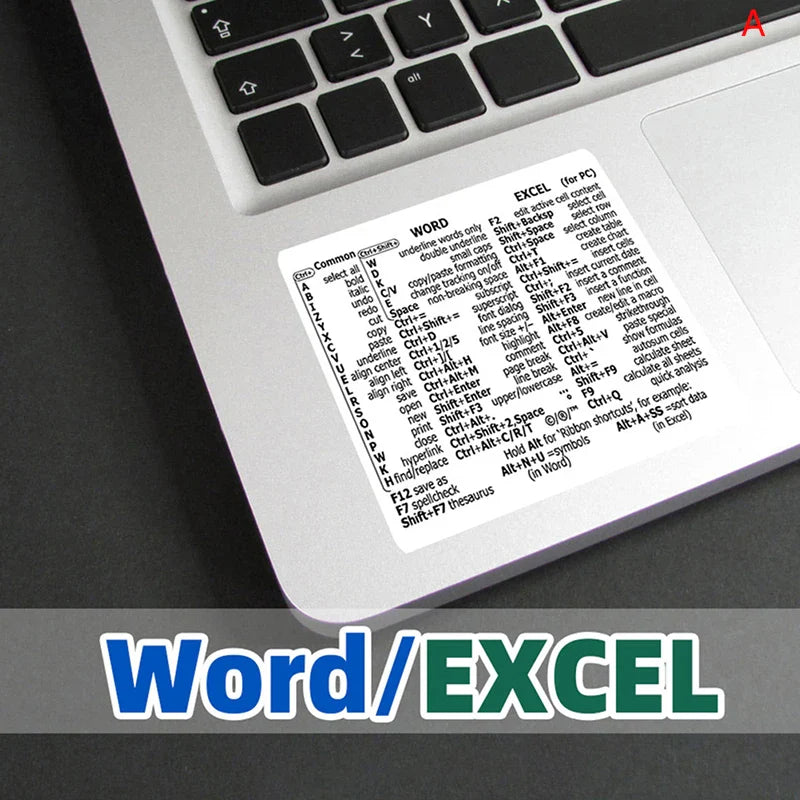 Windows PC Keyboard Shortcut Sticker – 14 Styles | PVC