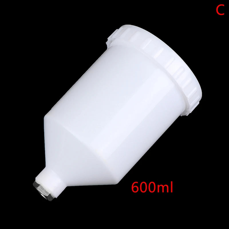 Plastic Gravity Feed Paint Cup 125/250/600ml | Spray Gun Part