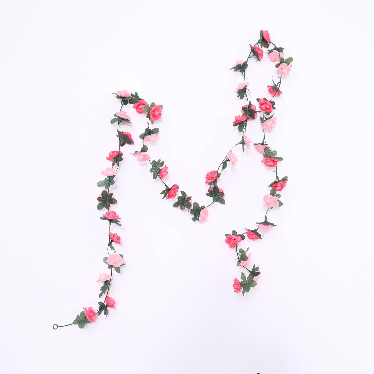 2.5m Silk Rose Artificial Flower Vine Garland – Wedding Decor