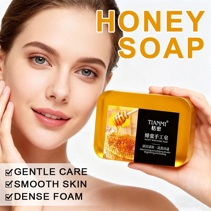 2-Pack Honey Soap – Deep Cleansing, Hydrating & Moisturizing
