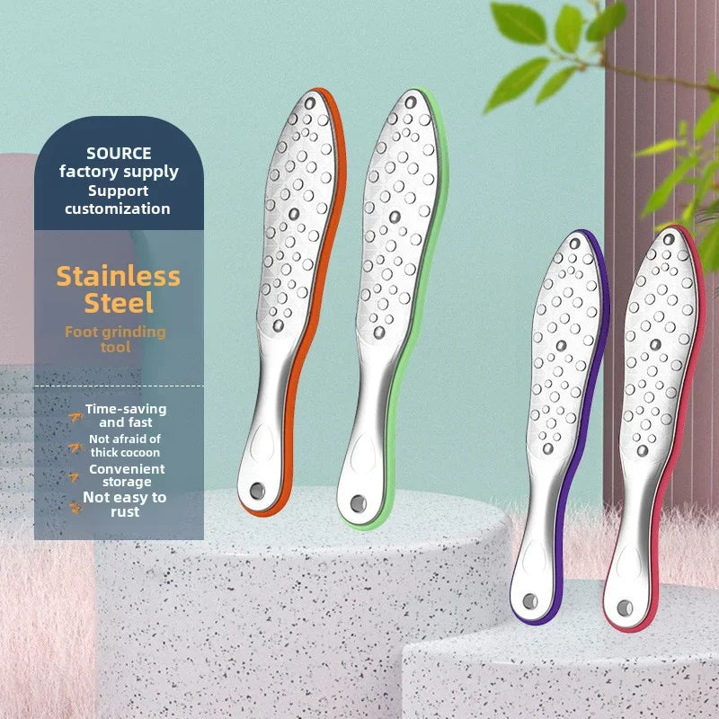 Double-Sided Stainless Steel Foot File Rasp | Pedicure Tool Foot File Rasp Peaceful Pleasures Health and Wellness