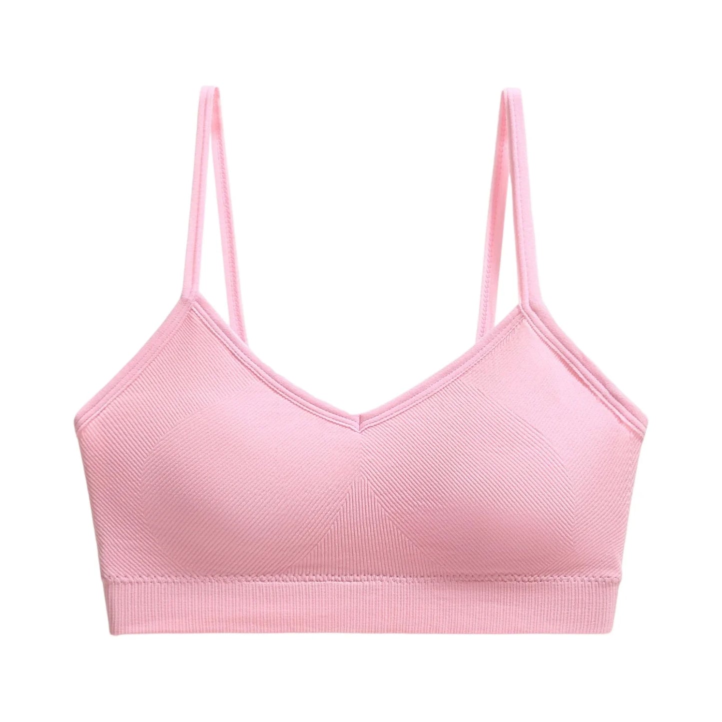 Solid-color Sports Bra Yoga And Fitness Vest With Shoulder Straps On The Back For a Beautiful Back Women's Sportswear Peaceful Pleasures Health and Wellness