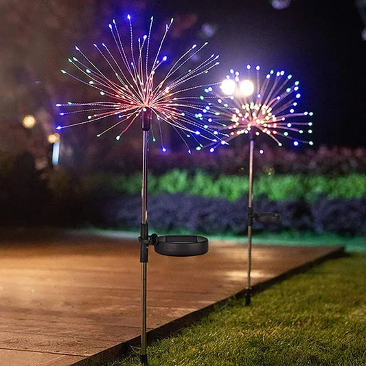 Solar Fireworks Lights Outdoor – Garden, Patio & Party Décor Solar Garden Lights Peaceful Pleasures Health and Wellness