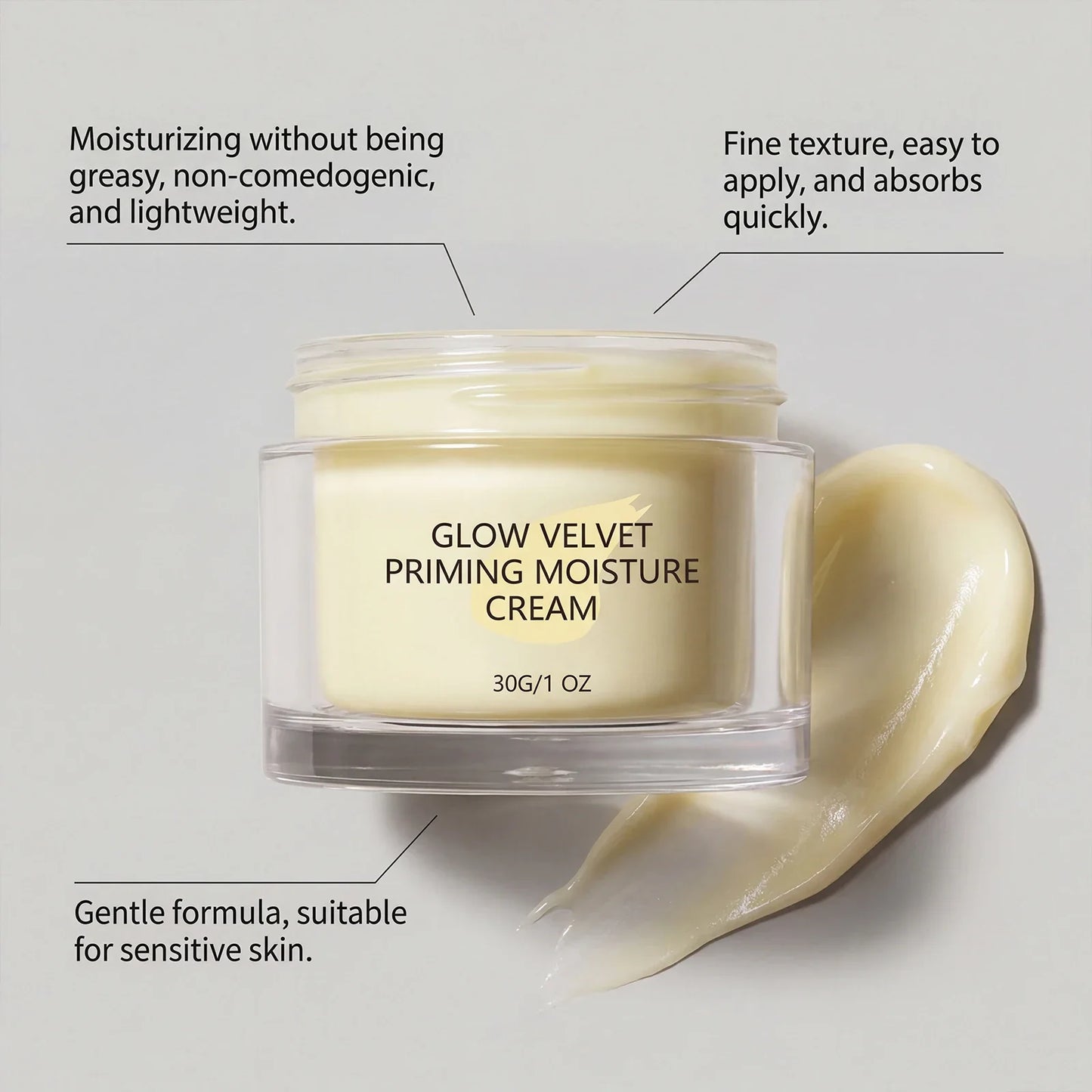 2-in-1 Hydrating Makeup Primer & Moisturizer 30g – Smooth Base