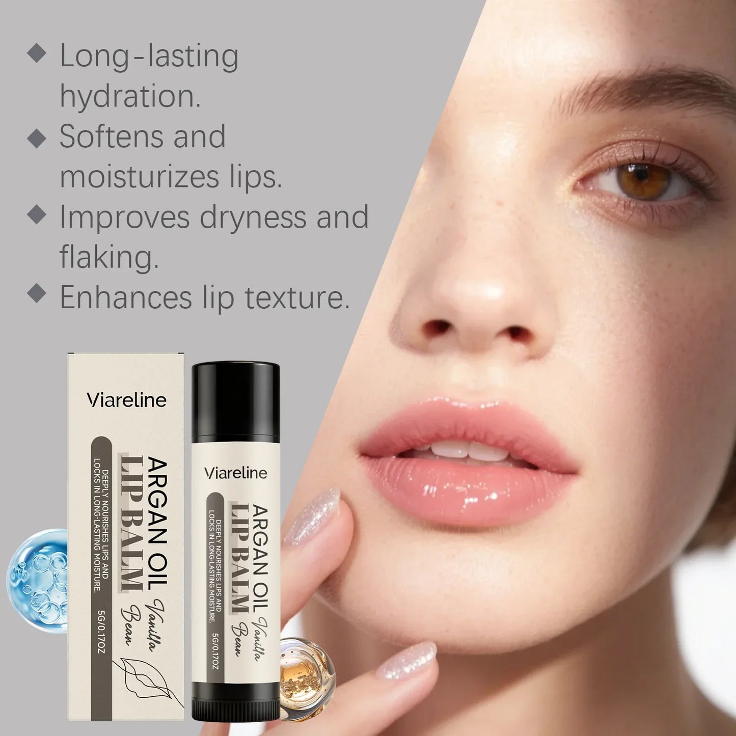 Moisturizing Nourishing Lip Balm – Brightens & Smooths Lips