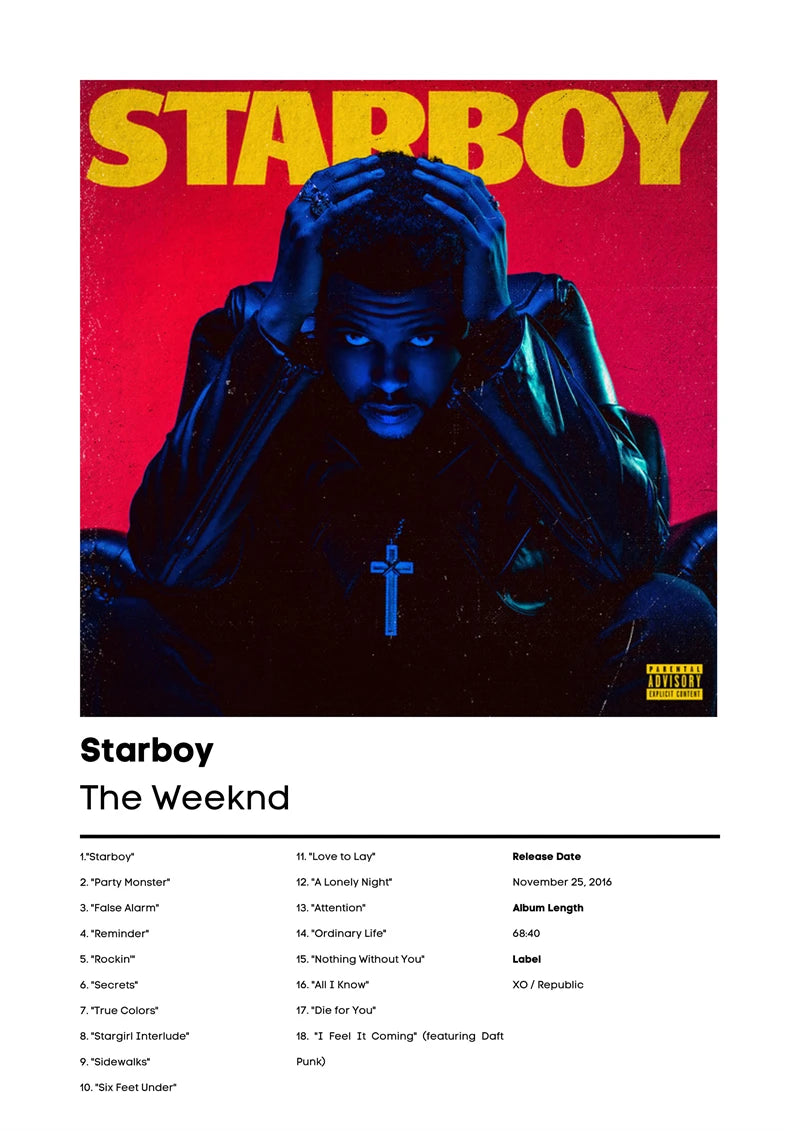 Pop Rapper Music Album Cover Poster Set Mac Demarco Lil Tjay Red Hot Chilli Peppers Stormzy Canvas Print For Wall Art Room De Peaceful Pleasures Health and Wellness 10 20x30cm