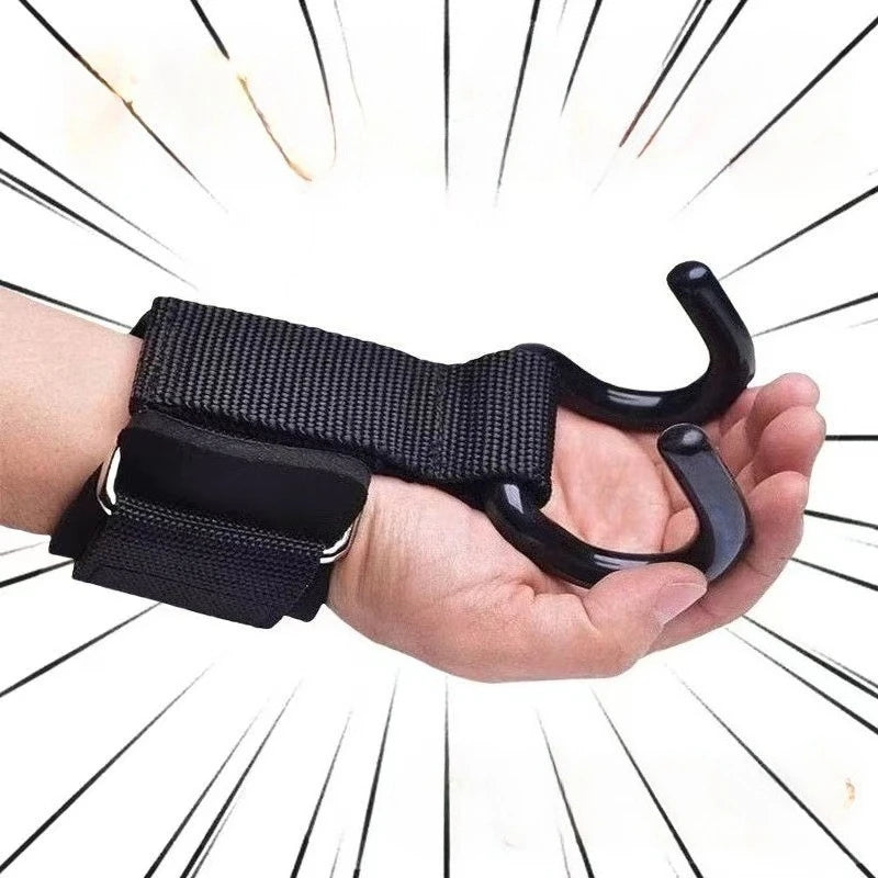 Weight Lifting Hook Grips & Wrist Wraps | Gym Power Straps