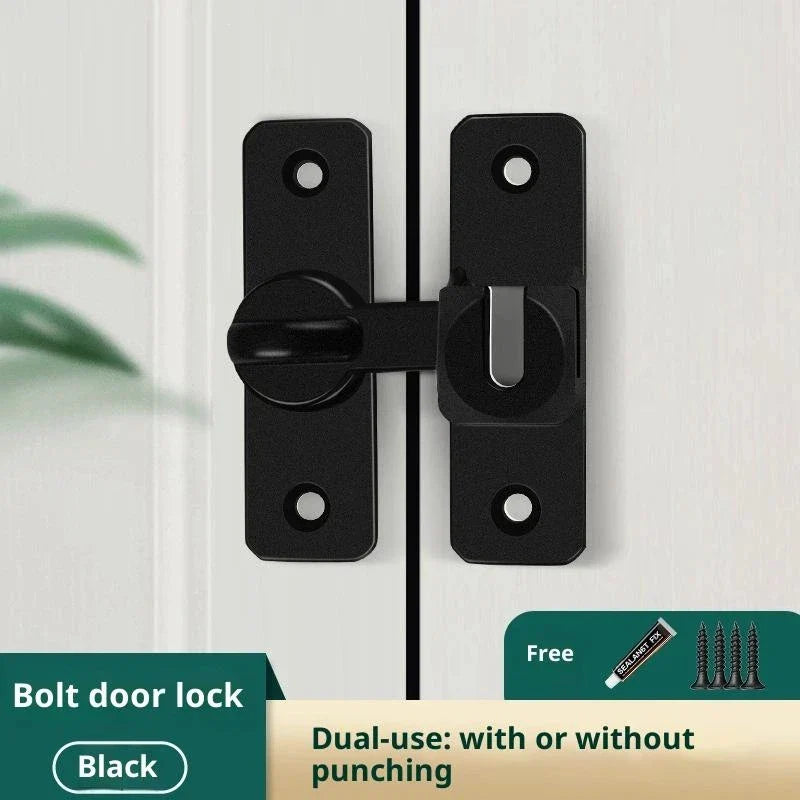 Zinc Alloy 90° Sliding Door Latch | Luminous Barn Gate Bolt