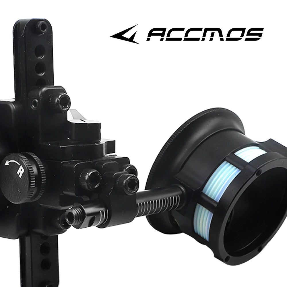 Archery 1 Pin Bow Sight Single Needle Aiming Fast Point Long Bar