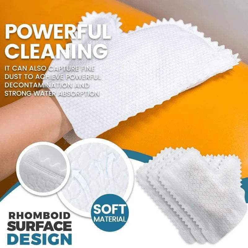 Reusable Non-Woven Fish Scale Cleaning Gloves – 10/20/30 Pack